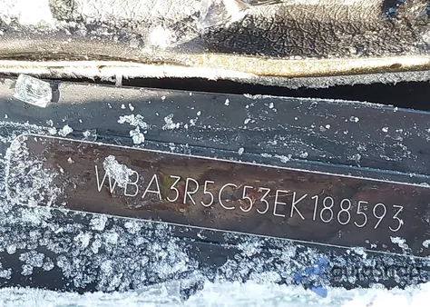 2014 BMW 435I xDrive z USA, uszkodzony, nr VIN WBA3R5C53EK188593